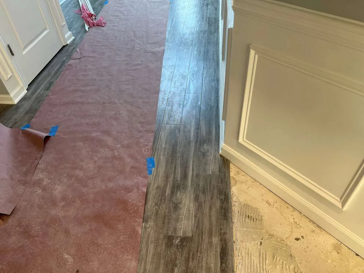 Completed marble shower restoration in Livonia